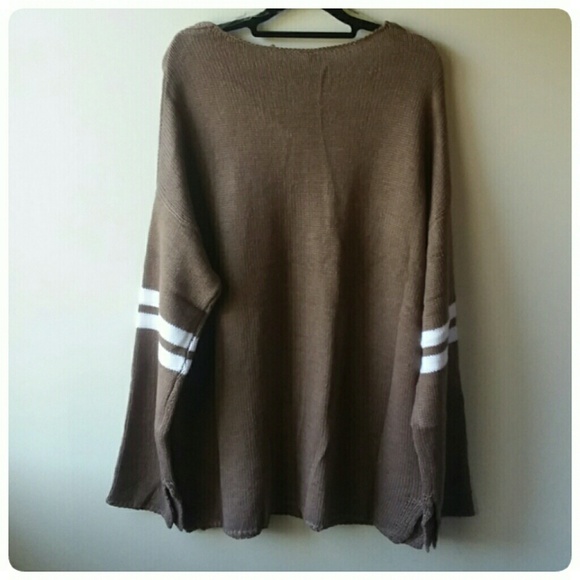 BELL SLEEVE MOCHA SWEATER!🍁 - Picture 4 of 7